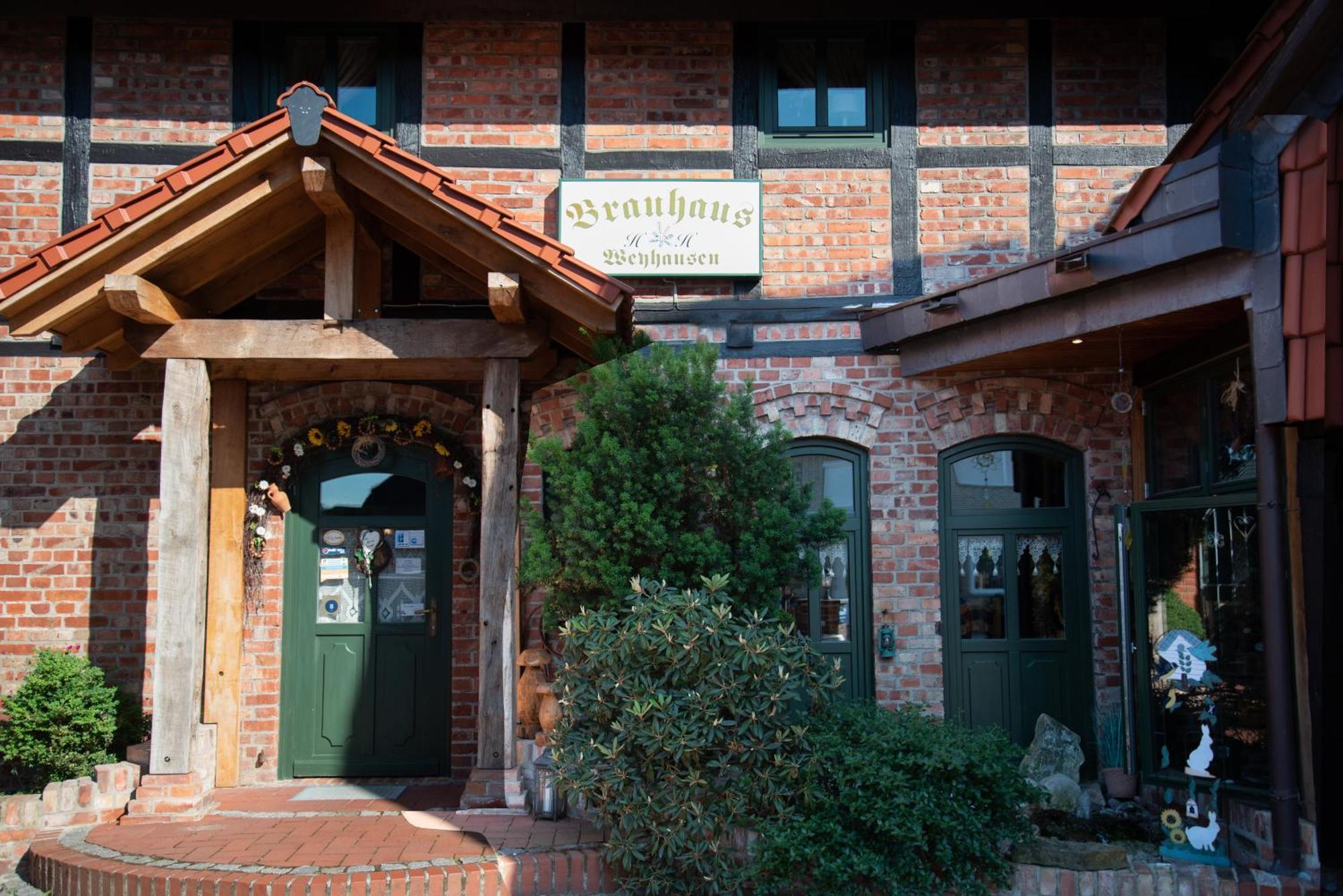 Mahlzeit - Hotel Brauhaus Weyhausen - Keramikstudio Exterior photo